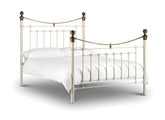 Victoria Stone White Bed